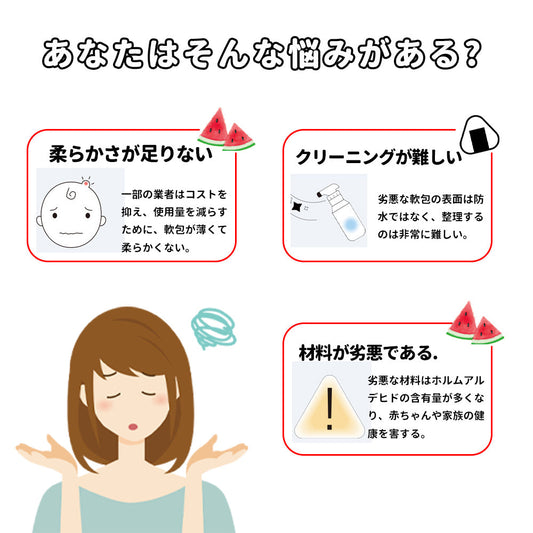 壁用クッションマット 衝撃吸収・防音・防カビ ウォールパネル 30×60×3cm
