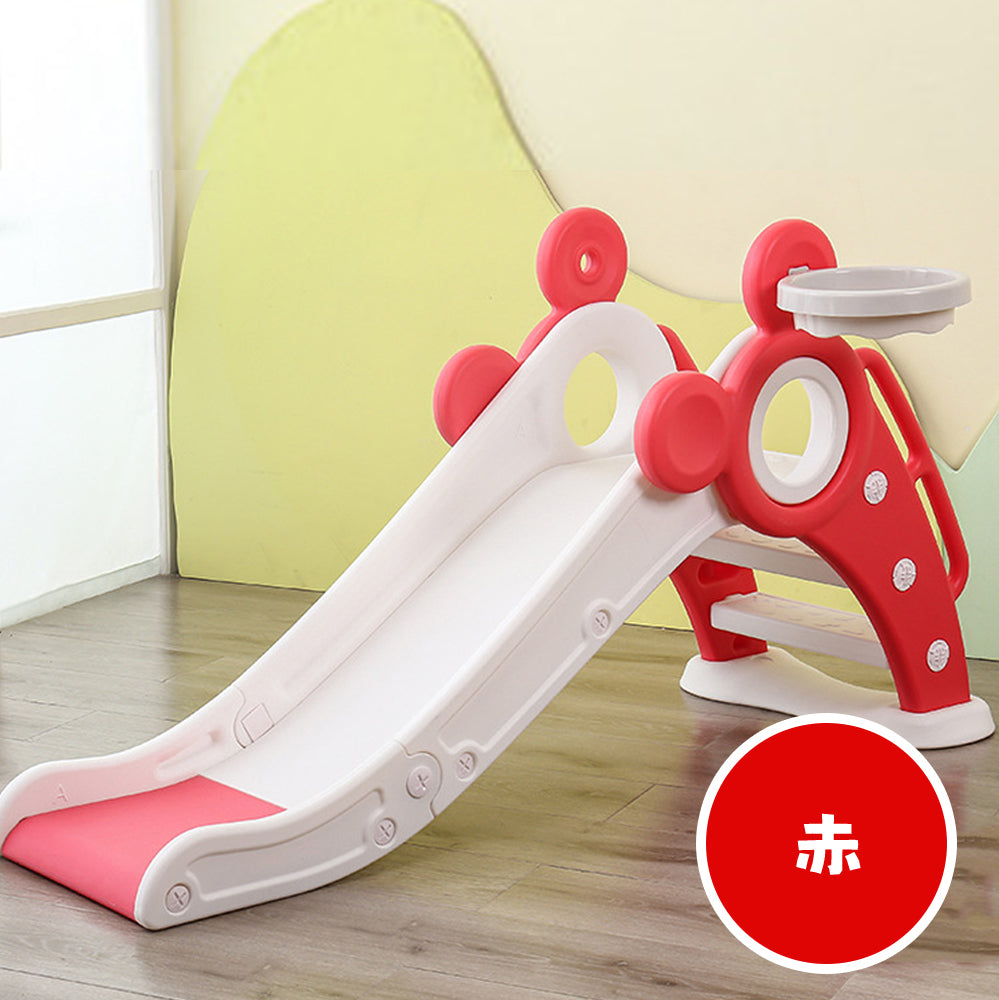 折りたたみすべり台 くまさんデザイン 室内用キッズ遊具