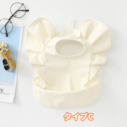お食事エプロン 保育園・BLWに 撥水加工 大きめ 子供用