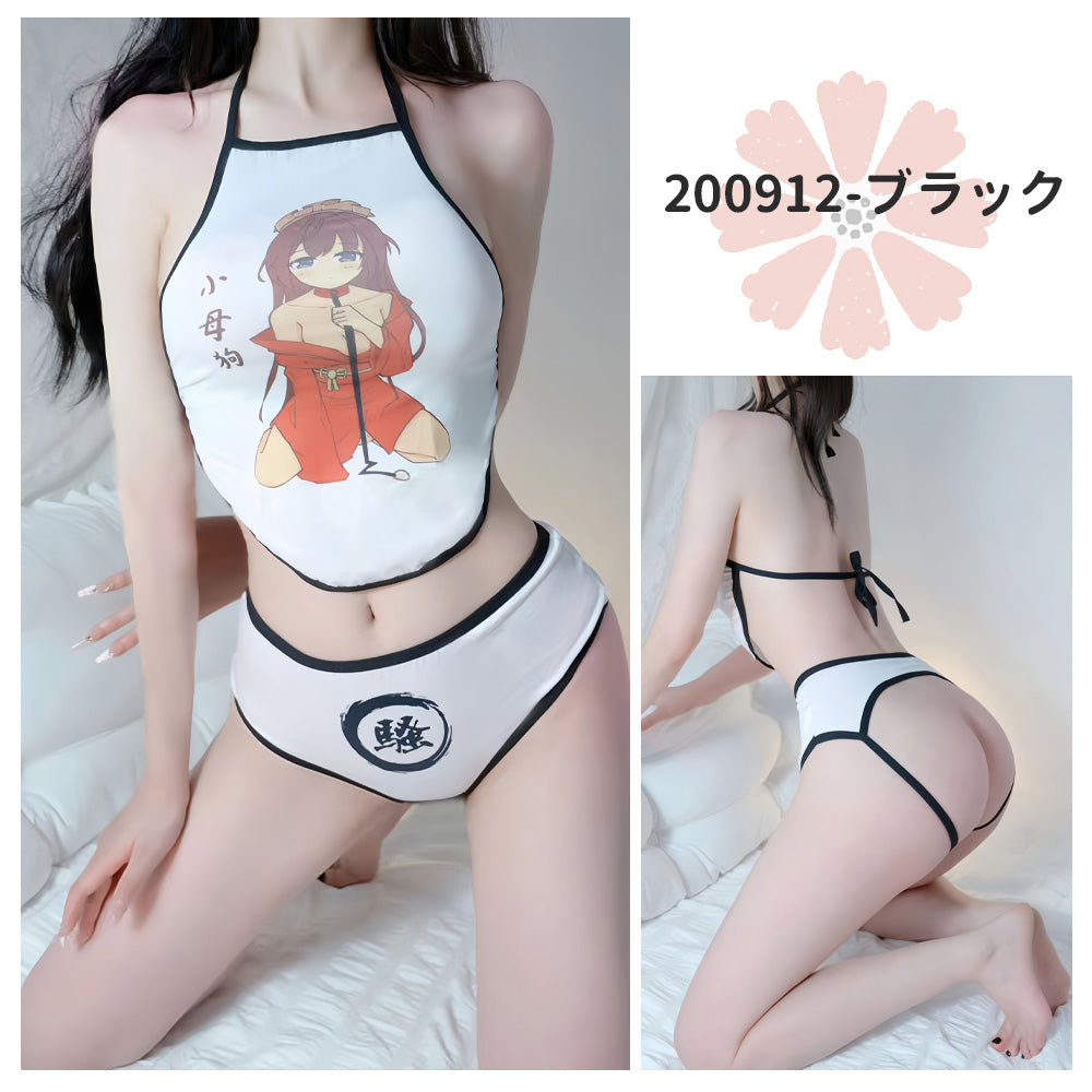 上品シルエットのセクシースリップセット キャバドレス・イベント衣装