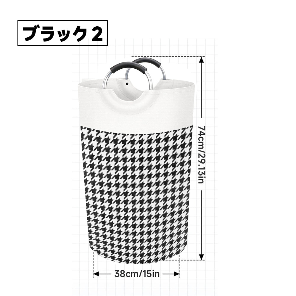 82L大容量 折りたたみランドリーバスケット 防水・おしゃれな収納かご