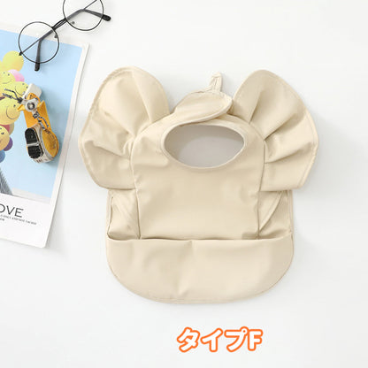 お食事エプロン 保育園・BLWに 撥水加工 大きめ 子供用