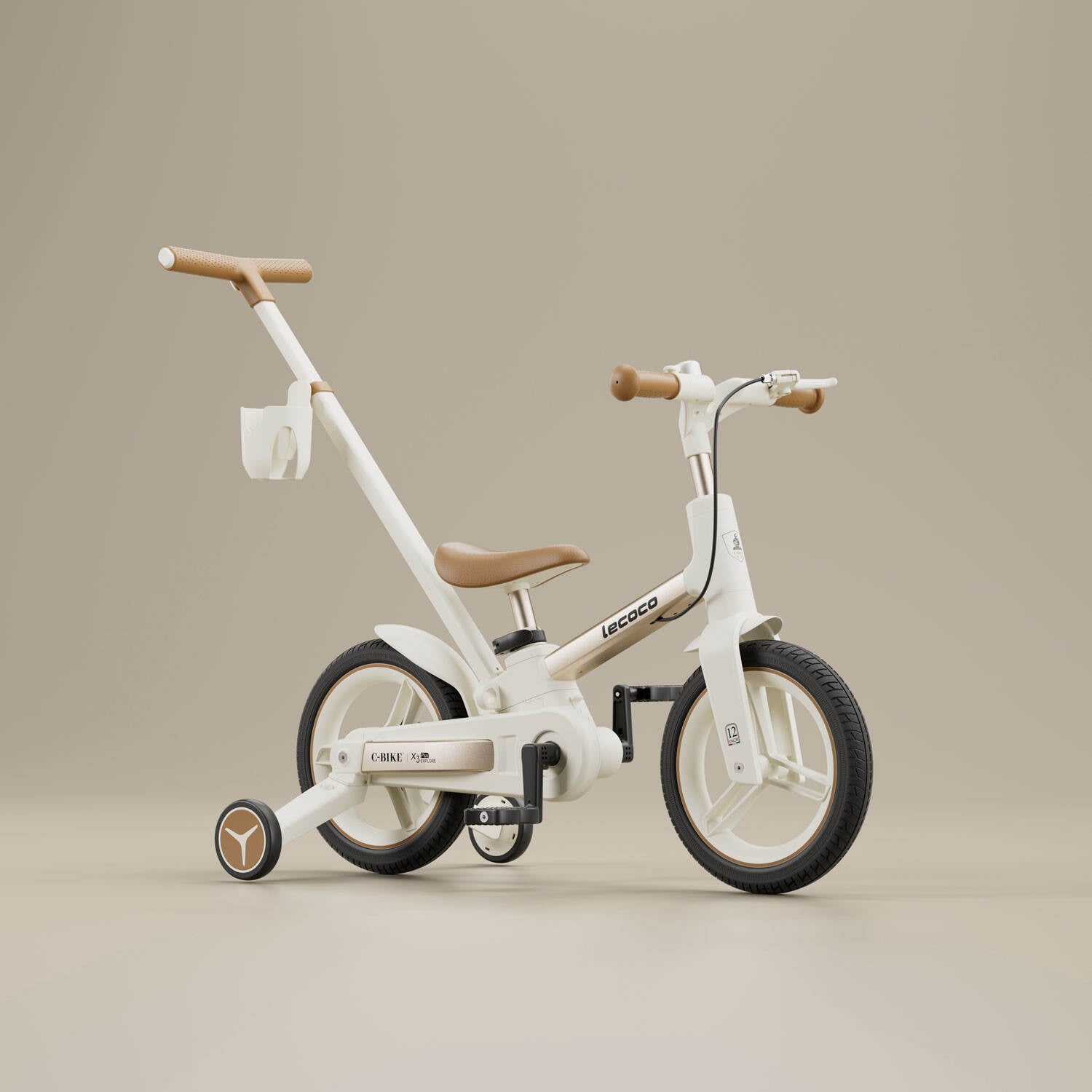 LECOCO C-Bike X3 Plus 5段階成長対応 ベルトドライブ多機能自転車 メイン