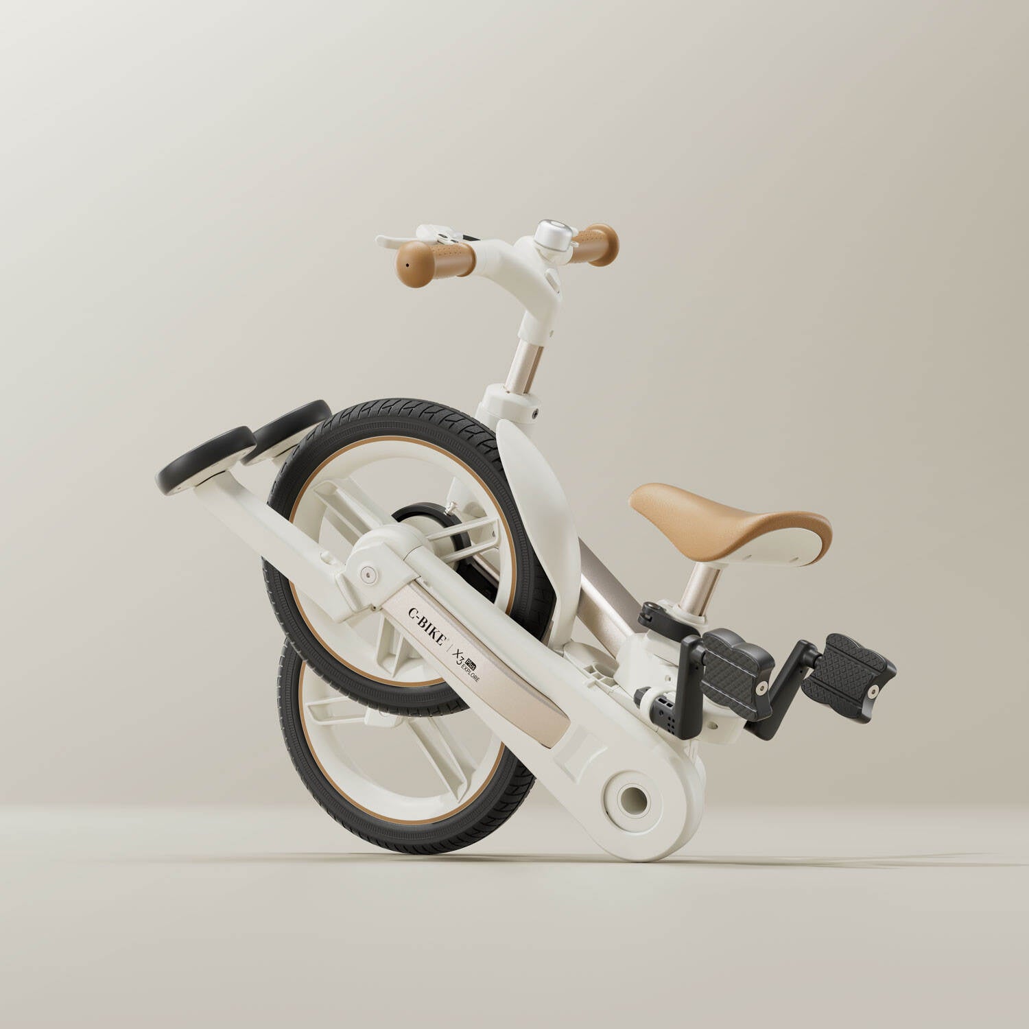 LECOCO C-Bike X3 Plus 横アングル ベルトドライブ