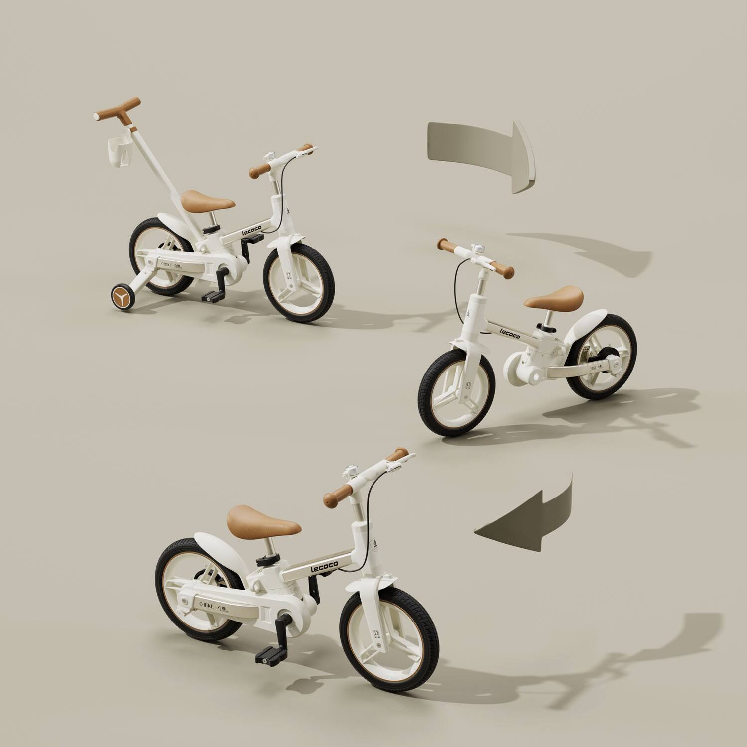 LECOCO C-Bike X3 Plus 5段階調整