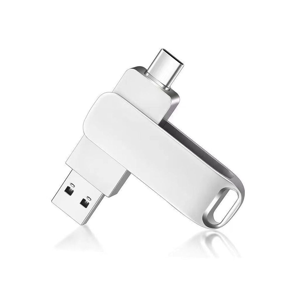 USBメモリ 2TB 大容量 Type-C & USB3.0対応 360°回転式 デュアル接続フラッシュドライブ up-001