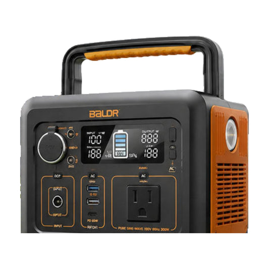 BALDR PIONEER 200W ポータブル電源 ソーラー充電対応 LiFePO4 RK1007-1