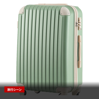 超軽量スーツケース Mサイズ TSAロック搭載 キャリーケース（4〜7日向け） 使用シーン