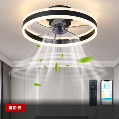 X30 シーリングファンライト LED照明付き 静音リモコン式 50cm ブラック B4-CBFI-SD49 使用シーン