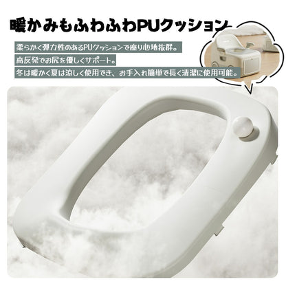 3WAYおまる 子ども用トイレ 補助便座・踏み台にも 飛び散り防止 お手入れ簡単