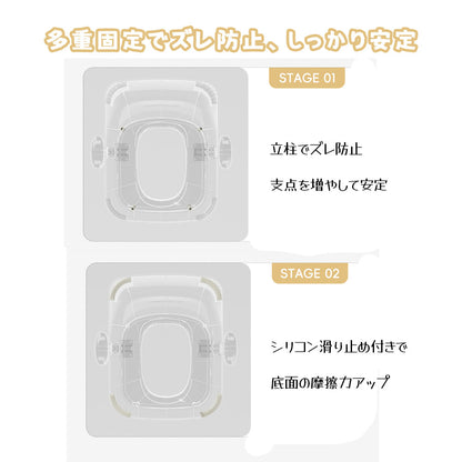 3WAYおまる 子ども用トイレ 補助便座・踏み台にも 飛び散り防止 お手入れ簡単