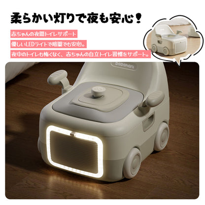 3WAYおまる 子ども用トイレ 補助便座・踏み台にも 飛び散り防止 お手入れ簡単