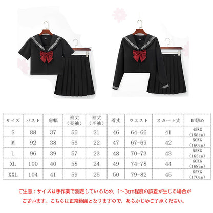 JK制服セット ブレザー＋チェックスカート リボン付き コスプレ衣装