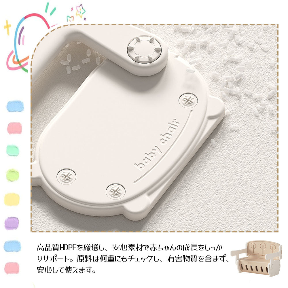 キッズ学習デスク＆収納ラック 丸角安全設計 収納付き