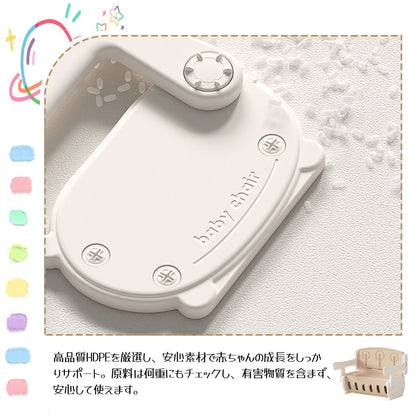キッズ学習デスク＆収納ラック 丸角安全設計 収納付き