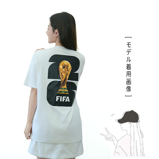 綿100% 半袖Tシャツ ホワイト ゆったりシルエット 吸汗速乾 メンズ レディース