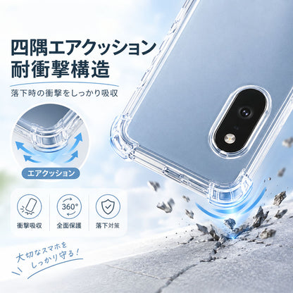 arrows We3 クリアケース 耐衝撃 薄型 軽量 カメラレンズ保護