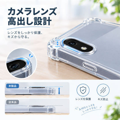 arrows We3 クリアケース 耐衝撃 薄型 軽量 カメラレンズ保護