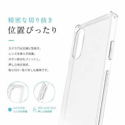 arrows We3 クリアケース 高透明PC素材・四隅補強の薄型ハードケース