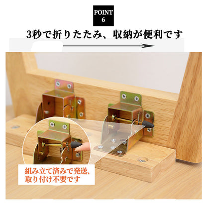 折りたたみローテーブル 組み立て不要 北欧風ナチュラルデザイン リビングテーブル