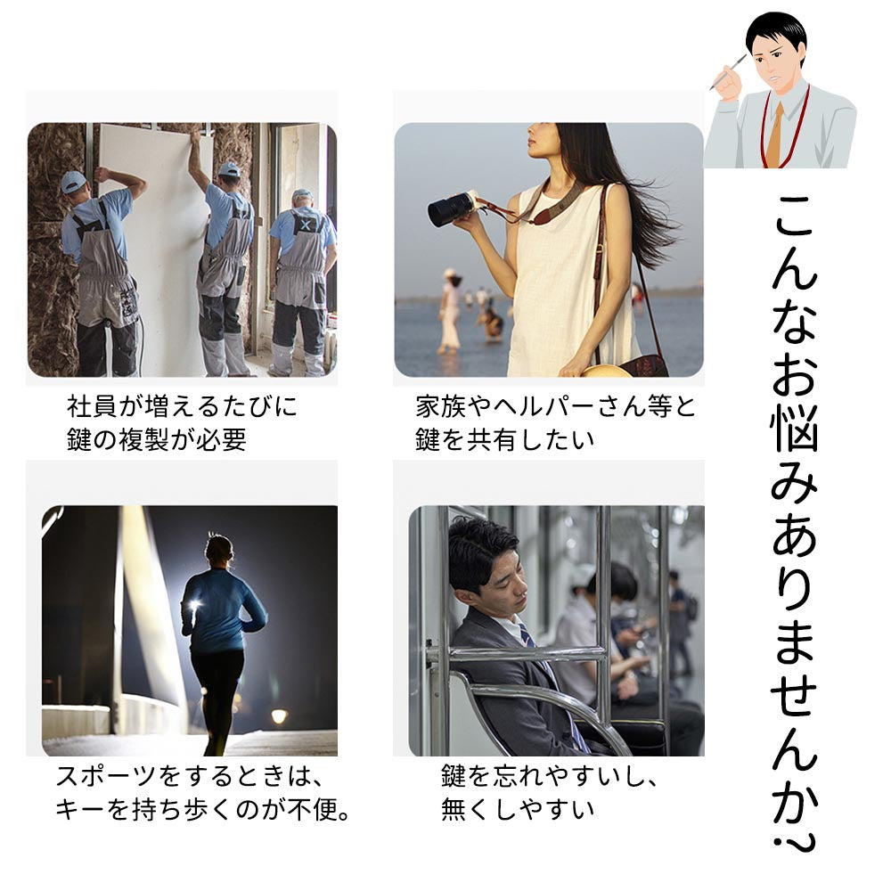 ダイヤル式キーボックス KEY LOCK 盗難防止・鍵の保管に