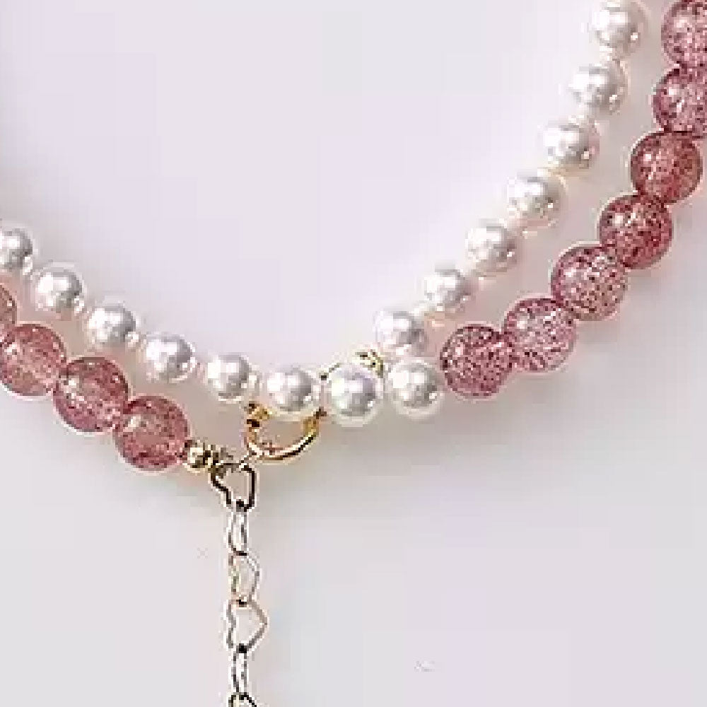 ストロベリークォーツ 天然石ブレスレット 6mm WRTA-BR-178