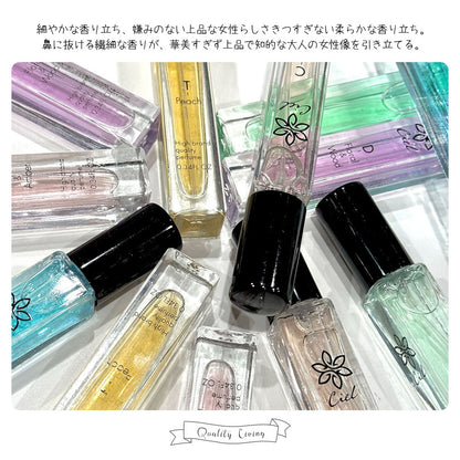 日本製 ミニ香水 6本セット 10mL アルコールフリー フレグランス お試し ギフト Ciel-1