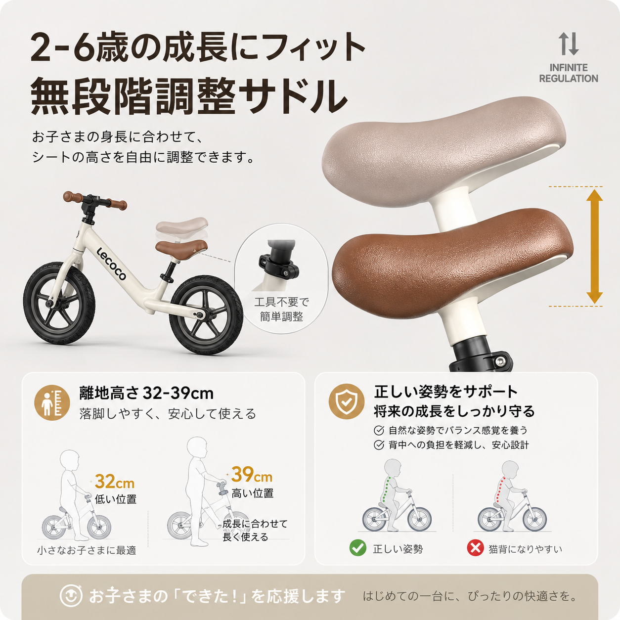 LECOCO X1 Pro — 4WAY バランスバイク