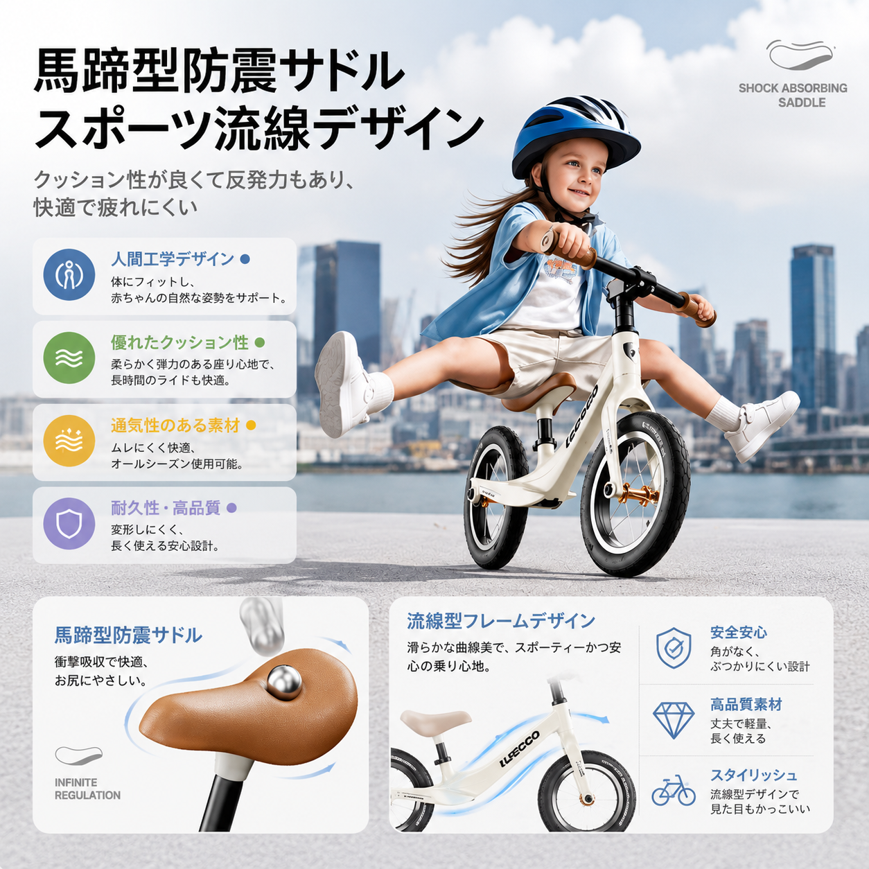 LECOCO X1 Pro — 4WAY バランスバイク