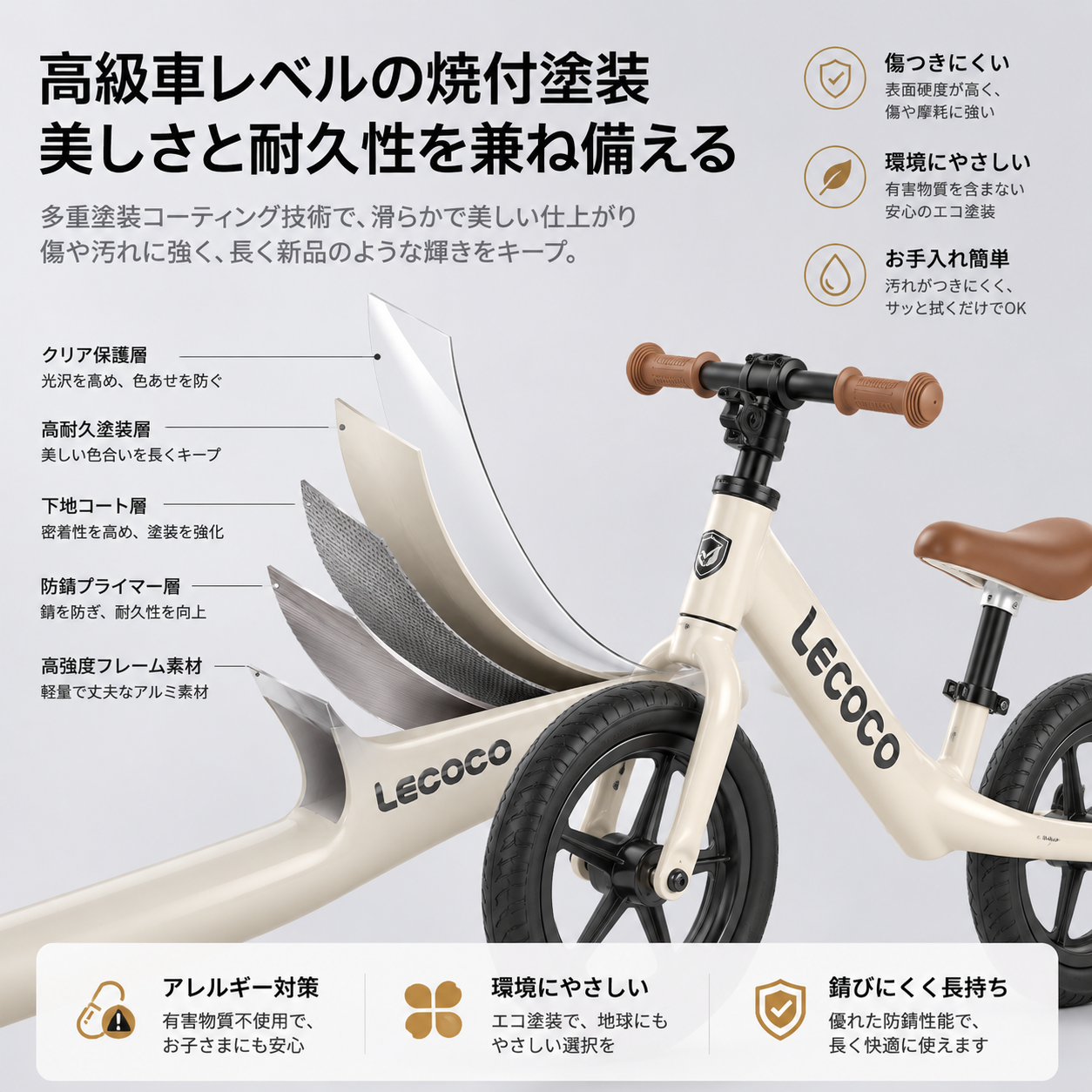 LECOCO X1 Pro — 4WAY バランスバイク